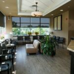 Westwood office front desk and waiting room