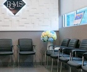 office waiting room of the Franklin Lakes office