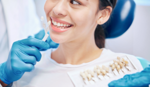 patient consultation for veneers