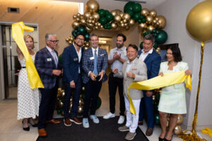 paramus BOMS ribbon cutting